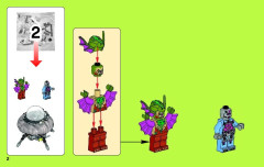 LEGO 79120 instructions page 2 – build guide