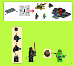 LEGO 79122 instructions page 3 – build guide