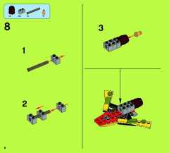 LEGO 79122 instructions page 8 – build guide