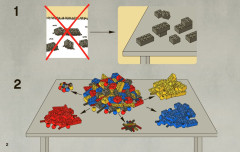 LEGO 7915 instructions page 2 – build guide