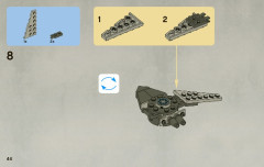 LEGO 7915 instructions page 44 – build guide
