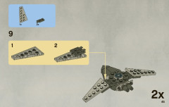 LEGO 7915 instructions page 45 – build guide