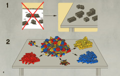LEGO 7929 instructions page 2 – build guide
