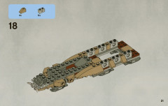 LEGO 7929 instructions page 21 – build guide