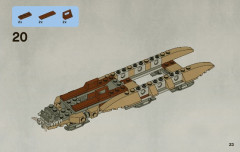 LEGO 7929 instructions page 23 – build guide