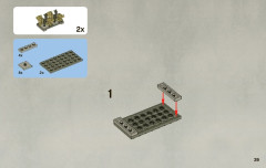 LEGO 7929 instructions page 39 – build guide