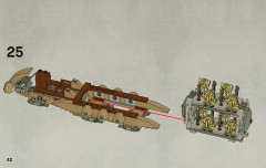 LEGO 7929 instructions page 42 – build guide