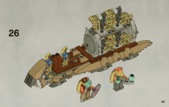 LEGO 7929 instructions page 43 – build guide