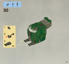 LEGO 7930 instructions page 23 – build guide