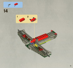 LEGO 7930 instructions page 41 – build guide
