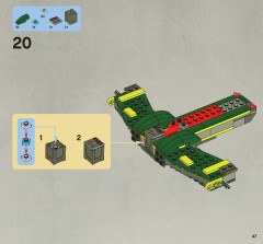 LEGO 7930 instructions page 47 – build guide