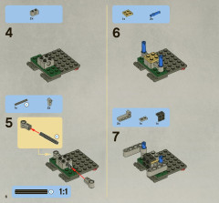 LEGO 7930 instructions page 6 – build guide