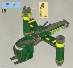 LEGO 7930 instructions page 66 – build guide