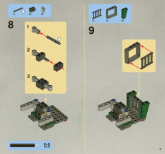 LEGO 7930 instructions page 7 – build guide