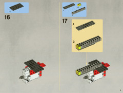 LEGO 7931 instructions page 9 – build guide