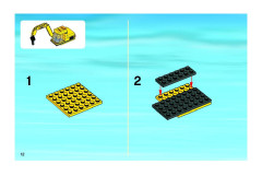 LEGO 7936 instructions page 12 – build guide