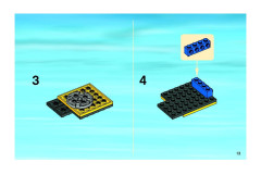 LEGO 7936 instructions page 13 – build guide