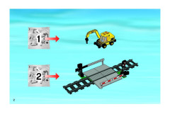 LEGO 7936 instructions page 2 – build guide