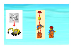 LEGO 7936 instructions page 4 – build guide