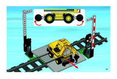 LEGO 7936 instructions page 43 – build guide