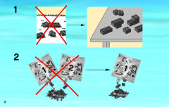 LEGO 7938 instructions page 2 – build guide