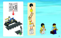 LEGO 7938 instructions page 3 – build guide