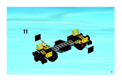 LEGO 7939 instructions page 11 – build guide