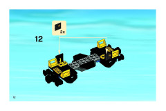 LEGO 7939 instructions page 12 – build guide