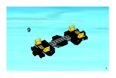 LEGO 7939 instructions page 9 – build guide