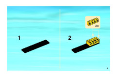 LEGO 7939 instructions page 3 – build guide