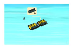 LEGO 7939 instructions page 5 – build guide