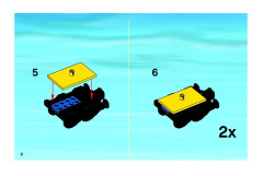 LEGO 7939 instructions page 6 – build guide