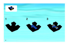 LEGO 7939 instructions page 8 – build guide