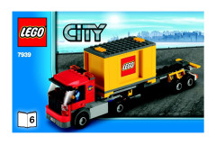 LEGO 7939 instructions page 1 – build guide