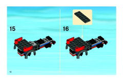LEGO 7939 instructions page 12 – build guide