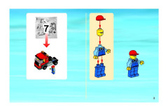 LEGO 7939 instructions page 3 – build guide