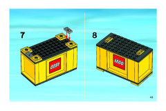 LEGO 7939 instructions page 43 – build guide