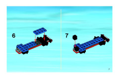 LEGO 7939 instructions page 7 – build guide