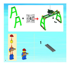 LEGO 7939 instructions page 2 – build guide
