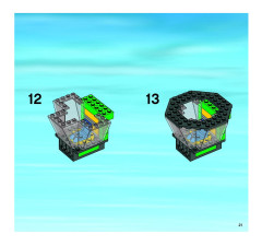 LEGO 7939 instructions page 21 – build guide