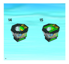 LEGO 7939 instructions page 22 – build guide