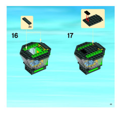 LEGO 7939 instructions page 23 – build guide