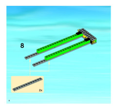 LEGO 7939 instructions page 6 – build guide