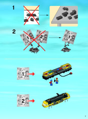 LEGO 7939 instructions page 7 – build guide