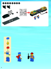 LEGO 7939 instructions page 8 – build guide