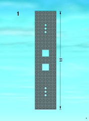 LEGO 7939 instructions page 9 – build guide