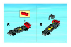 LEGO 7942 instructions page 5 – build guide