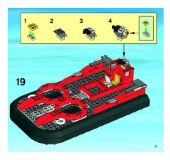 LEGO 7944 instructions page 21 – build guide