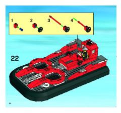 LEGO 7944 instructions page 24 – build guide