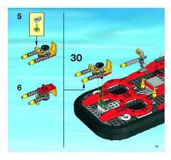 LEGO 7944 instructions page 35 – build guide